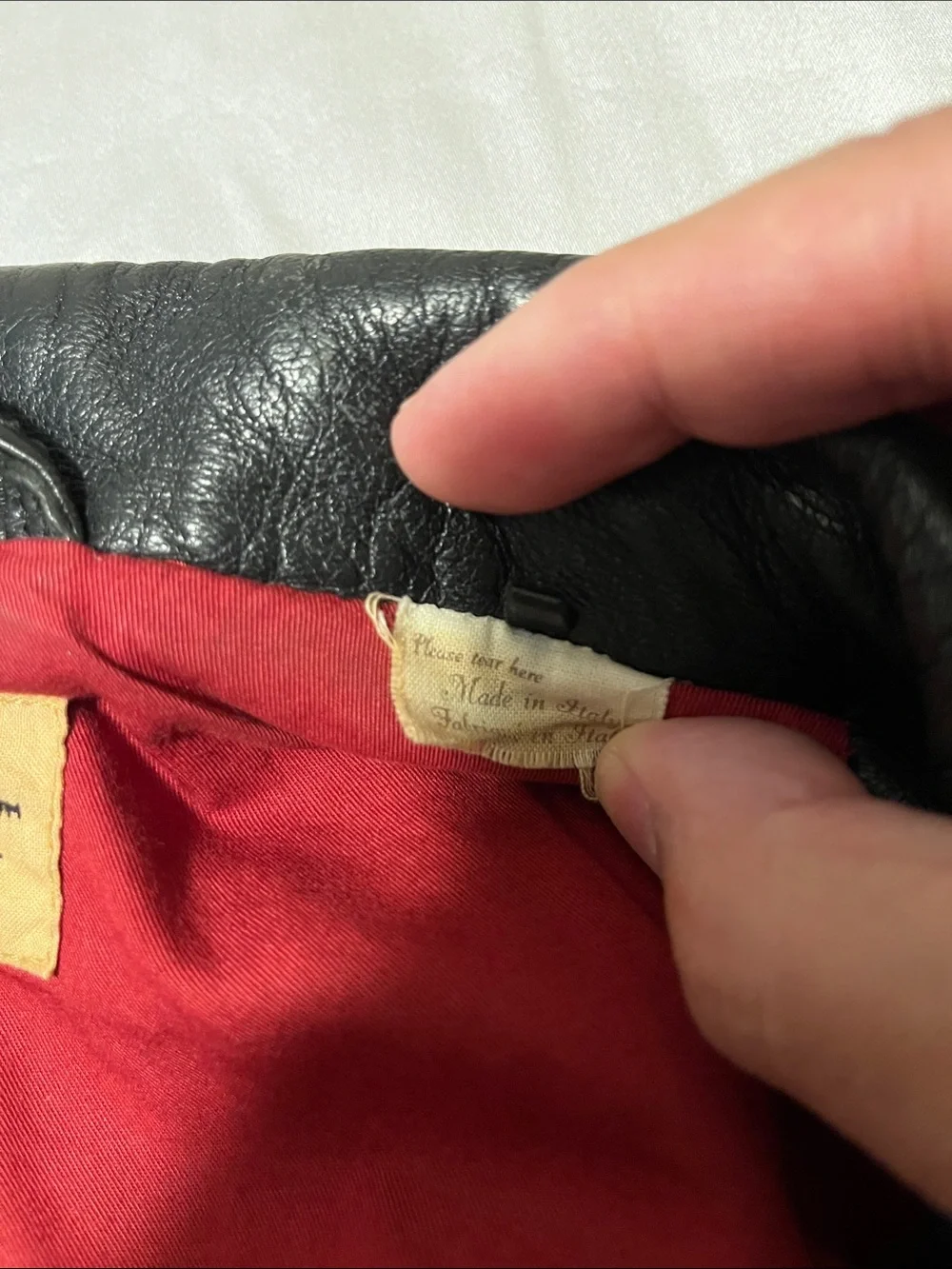 Levi’s Made & Crafted Black Leather Jacket